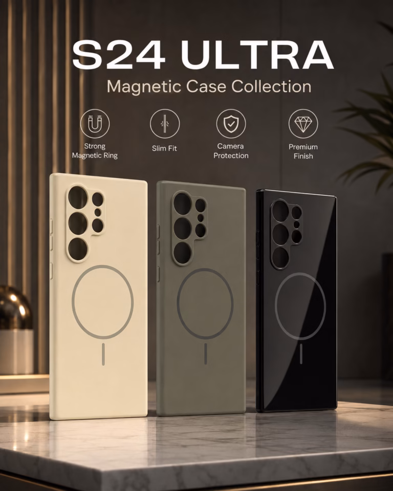 S24 Ultra Silikonhülle