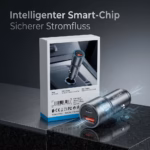 GUARD 52.5W PD All Metal Car Adapter (GD-CC001, 2-Ports, Intelligent Smart Chip, Schnellladegerät) - Image 3