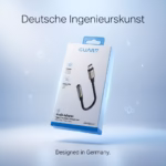 GUARD Audio Adapter Typ-C auf 3.5mm Klinkenbuchse (150mm, Nylon geflochten, Metalgehäuse, Plug & Play) - Image 5