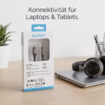 GUARD Audio Kabel Typ-C auf 3.5mm Stecker (1200mm, Nylon geflochten, Vergoldete Kontakte, Plug & Play) - Image 5