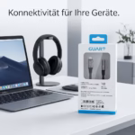 GUARD Audio Adapter Lightning auf 3.5mm Klinkenbuchse (150mm, Nylon geflochten, Metalgehäuse, Plug & Play) - Image 4