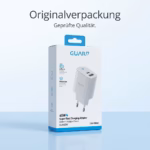 GUARD 45W Super Fast Charging Adapter GaN45W (GD-PD002, Dual Ports USB-C & USB-A, Mehrfachschutz) - Image 7