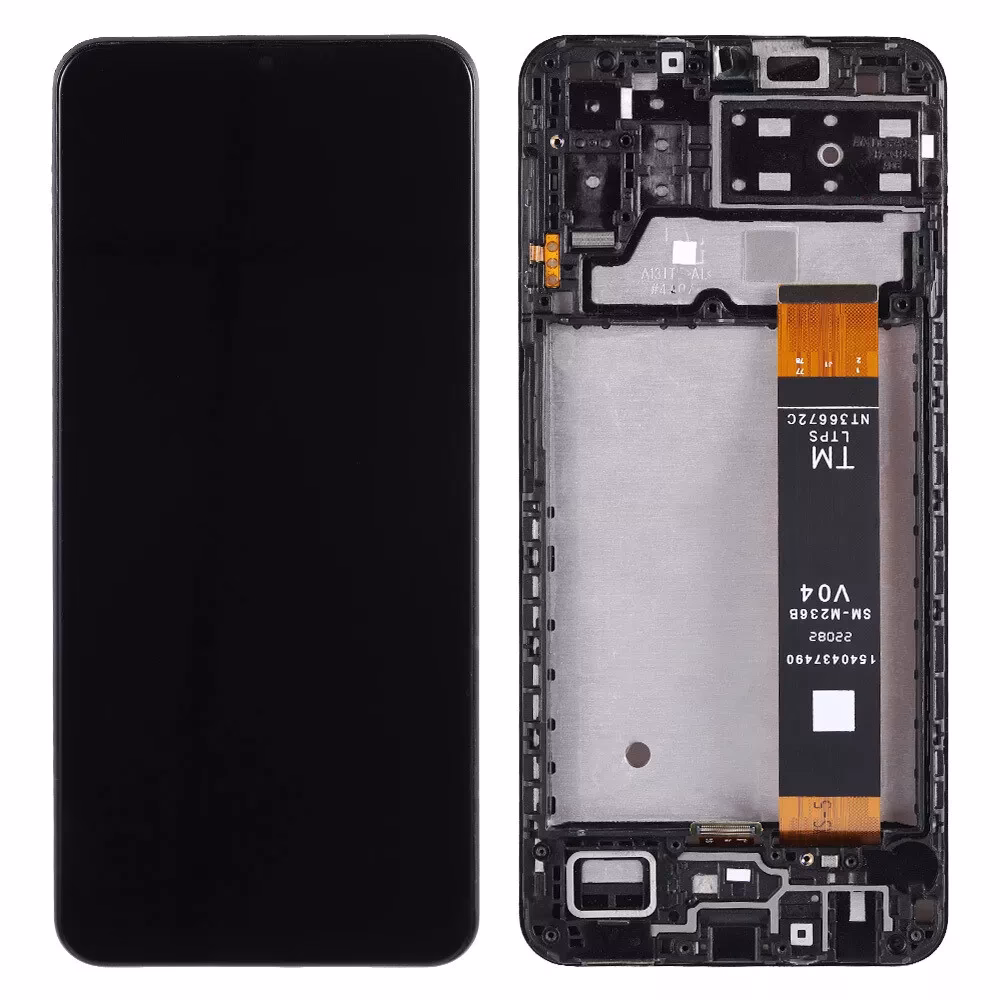 Galaxy-A13-4G-Display-SM-A135F-Oled-with-Frame.webp Samsung Galaxy A13 4G / 5G OLED WF Display – Ersatzdisplay / Bildschirm - Image 1