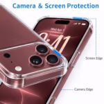 Transparente iPhone Hülle TPU Handyhülle für iPhone 17 Pro / 17 Pro Max / 18 Pro / 18 Pro Max - Image 4