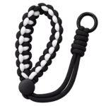 Geflochtene Handy-Handschlaufe – zweifarbig