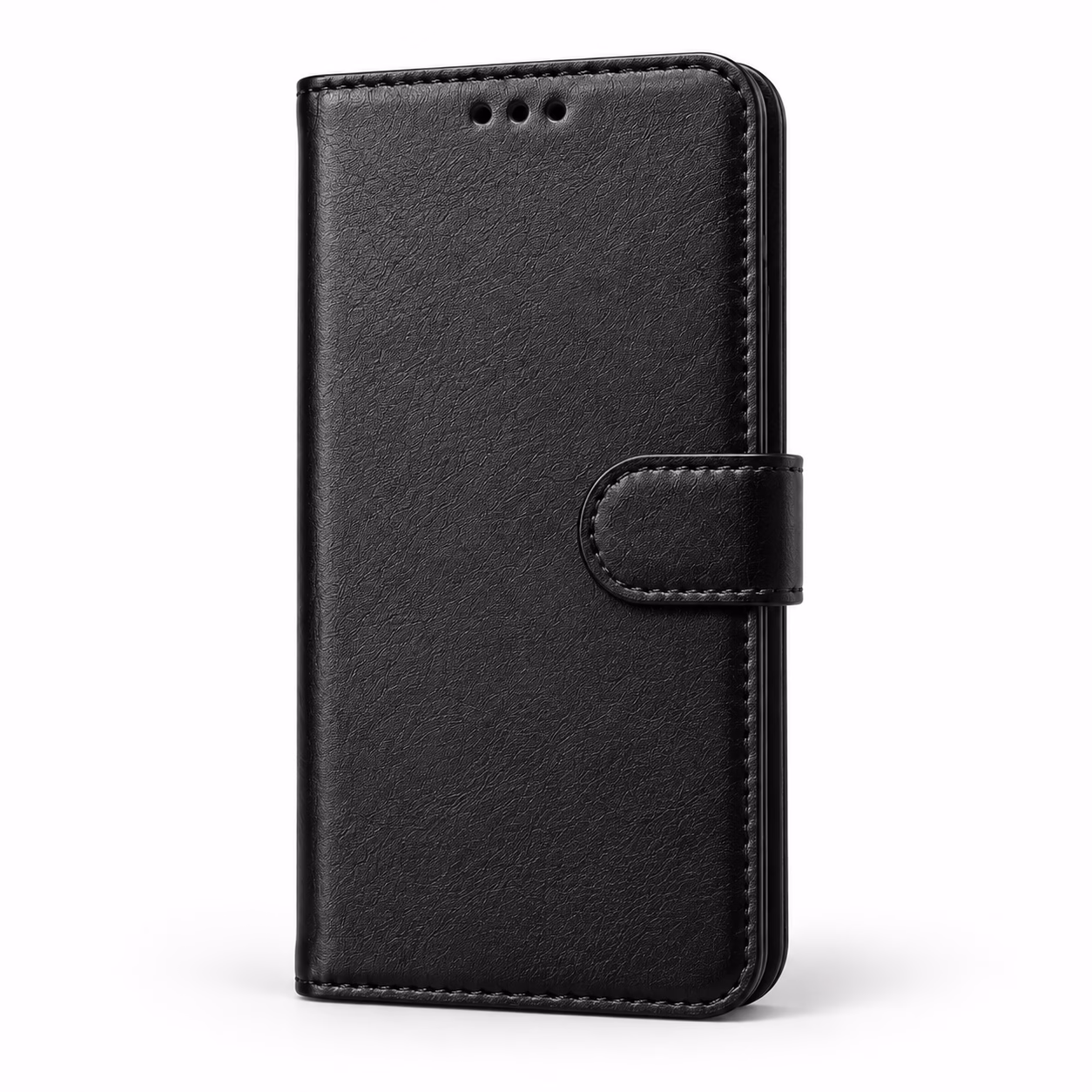 xiaomi-13t-book-case-black-main Book Case für Xiaomi / Redmi / POCO – mit 3 Kartenfächern - Image 1